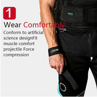 2-Piece Silicone Non-Slip Weightlifting Wrist Straps - Deadlift & Pull-Up