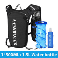 NEWBOLER Trail Running Backpack Ultra Lightweight Hydration Vest Breathable Functional Pack for Marathon Cycling Hiking