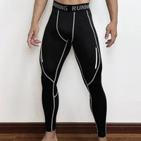 Men's SHEDAO Tight Compression Sport Leggings - Flexible Fit