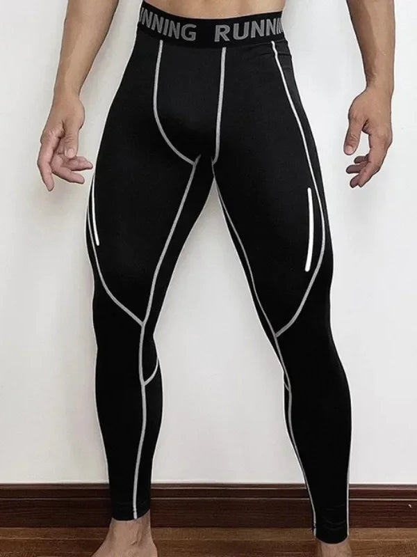 Men's SHEDAO Tight Compression Sport Leggings - Flexible Fit
