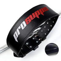 Leather Weightlifting Belt - Lumbar Support for Squats & Deadlifts