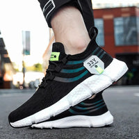 BIG RUNNING Breathable Mesh Running Sneakers - Anti-Odour Comfort