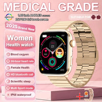 1.85-Inch AMOLED Smartwatch 2026 - NFC, Bluetooth Call & Health Monitor
