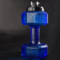 2.2L Dumbbell-Shaped Sport Water Bottle - Fitness & Cycling