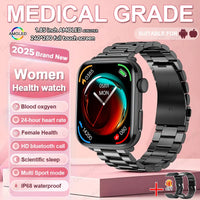 1.85-Inch AMOLED Smartwatch 2026 - NFC, Bluetooth Call & Health Monitor