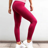 LANTECH Seamless Tummy Control Compression Yoga Tights