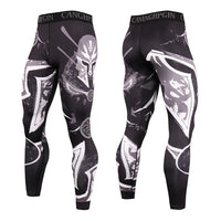 Men's Quick-Dry Compression Running Tights - Gym & Jogging