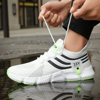 BIG RUNNING Breathable Mesh Running Sneakers - Anti-Odour Comfort
