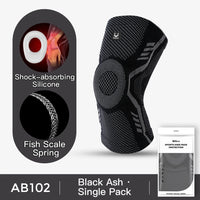 Spring Patella Knee Brace - Knitted Compression Full-Protect Support