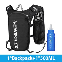 NEWBOLER Trail Running Backpack Ultra Lightweight Hydration Vest Breathable Functional Pack for Marathon Cycling Hiking