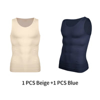 Men's Slimming Body Shaper Vest - Tummy Control Compression Tank