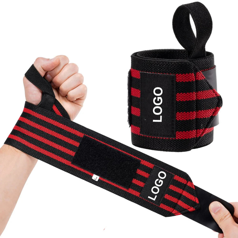 Extra-Strength Wrist Support Wraps - Weightlifting & Gym Training