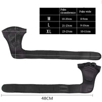 Elastic Composite Gym Gloves - Soft Palm & Wrist Protector
