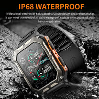 LEADOYS Ultra Men's Smartwatch - Sports Tracking & Call Alerts