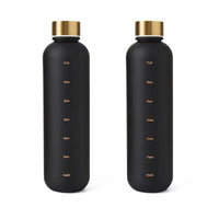 1L Time Marker Motivational Water Bottle - BPA-Free Leakproof