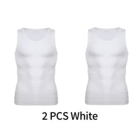 Men's Slimming Body Shaper Vest - Tummy Control Compression Tank