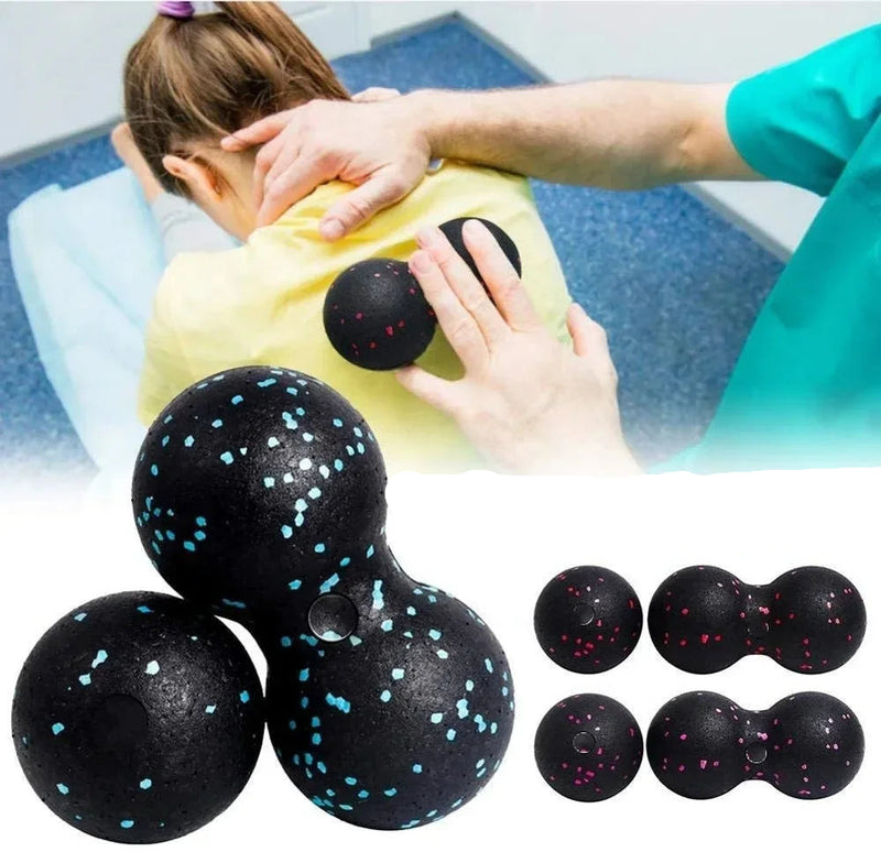 EPP Peanut Massage Ball - Fascia Roller for Back, Foot & Spine