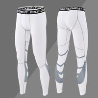 Men's Dry-Fit Compression Sweatpants - Flexible Elastane Tights