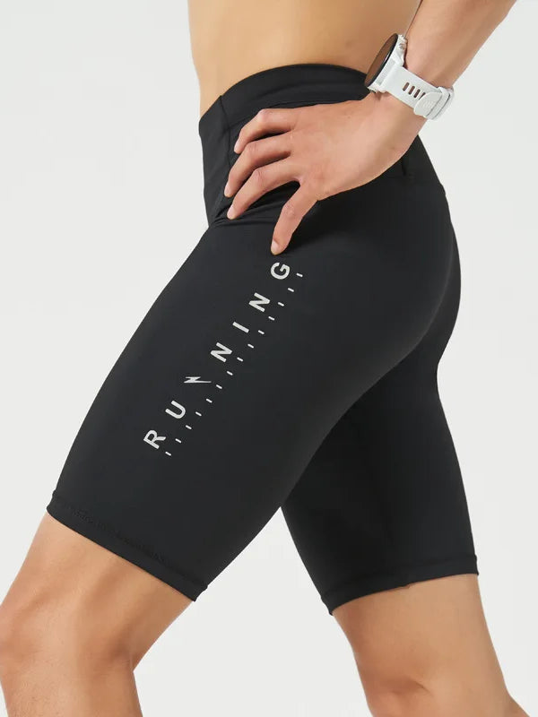 Men's Tight Compression Running Shorts - Bodybuilding & Cycling