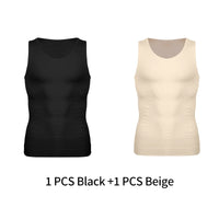 Men's Slimming Body Shaper Vest - Tummy Control Compression Tank