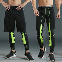 Men's Milk Silk Ultra-Thin Quick-Dry Running Leggings