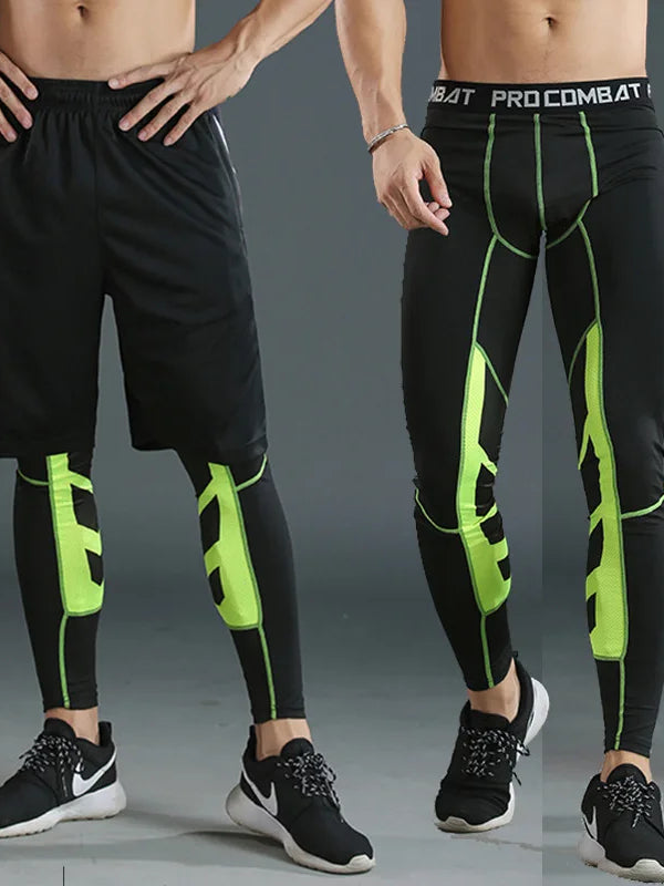 Men's Milk Silk Ultra-Thin Quick-Dry Running Leggings