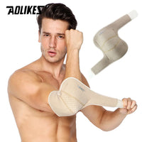 AOLIKES Adjustable Tennis Elbow Brace - Epicondylitis Pain Support