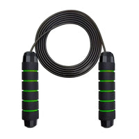 Ball-Bearing Speed Jump Rope - Tangle-Free Adjustable Wire & Foam Handles