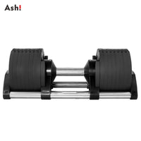 Adjustable Dumbbell Pair - 2kg to 45kg Max Home Fitness Set