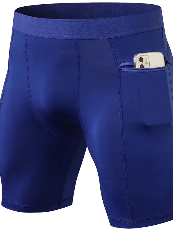 Men's Quick-Dry Compression Basketball & Gym Shorts
