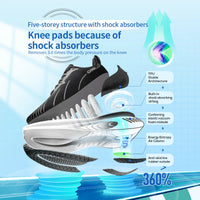 ONEMIX Cushioning Running Shoes - Heavy Runner Non-Slip Support