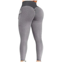 RWRK Scrunch Butt High-Waist Workout Leggings with Pockets - S-3XL